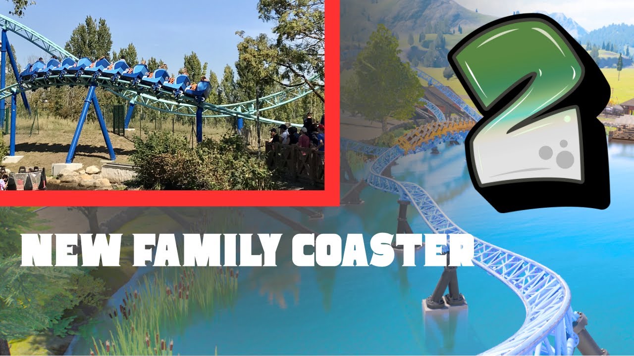 Episode 2 of actually building a theme park (Building the first roller coaster)