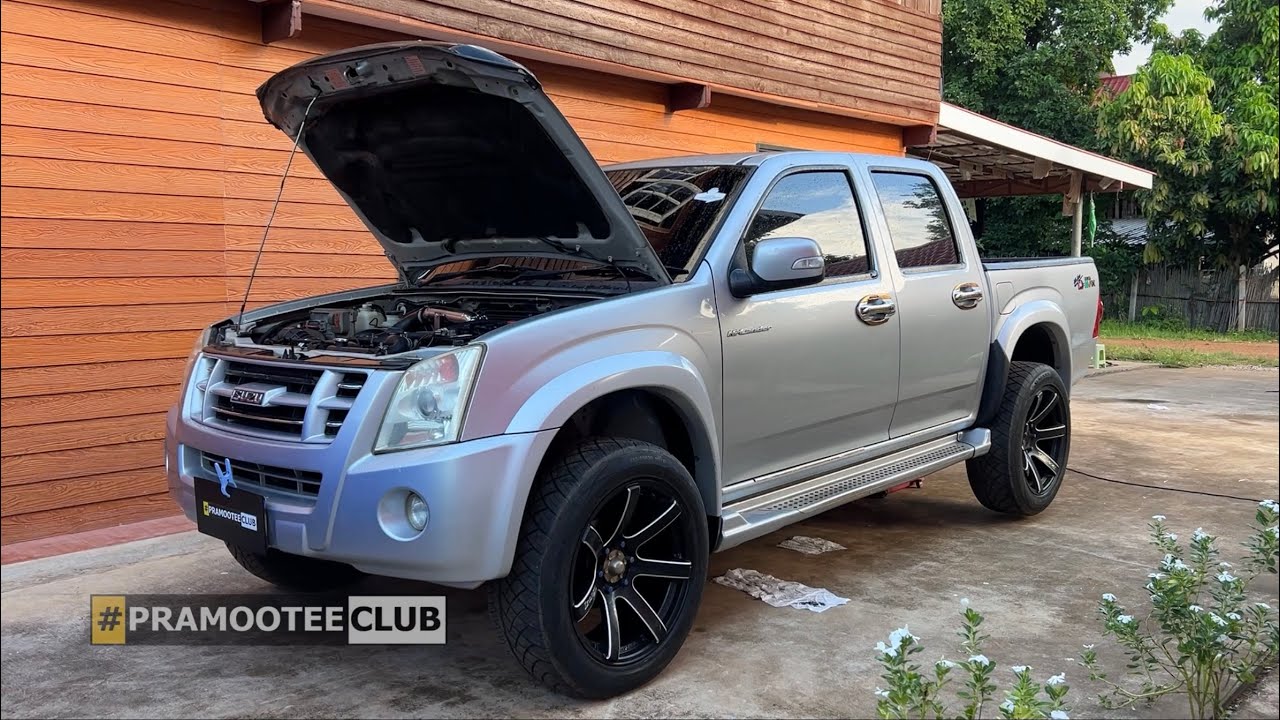 ISUZU D-Max 2007 เข้า Service น้ำมันเครื่อง น้ำมันเกียร์ น้ำมันเฟืองท้าย ที่ PRAMOOTEECLUB