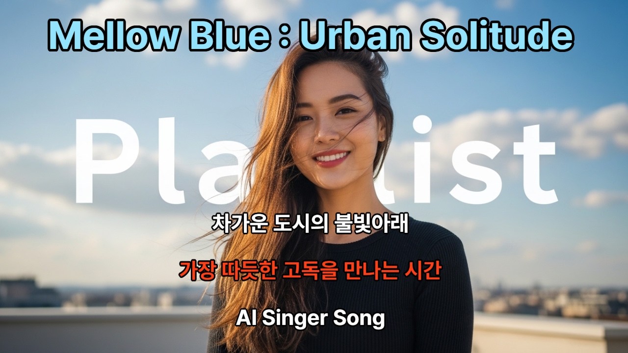 Mellow Blue : Urban Solitude 차가운 도시 불빛 아래, 가장 따뜻한 고독을 만나는 시간