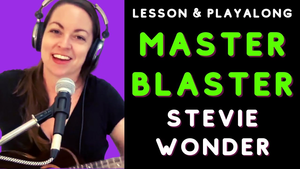 MASTER BLASTER Ukulele Lesson | Stevie Wonder Jammin'