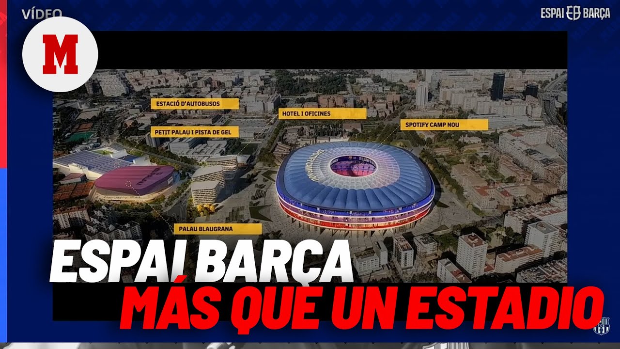 As&iacute; lucir&aacute; el nuevo Camp Nou: el 'Espai Bar&ccedil;a' quiere ser 