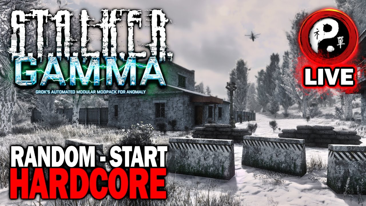 🔴 LIVE — redone military run is decent, just basic tools ! ☢️ Random Start Hardcore ☢️ STALKER GAMMA