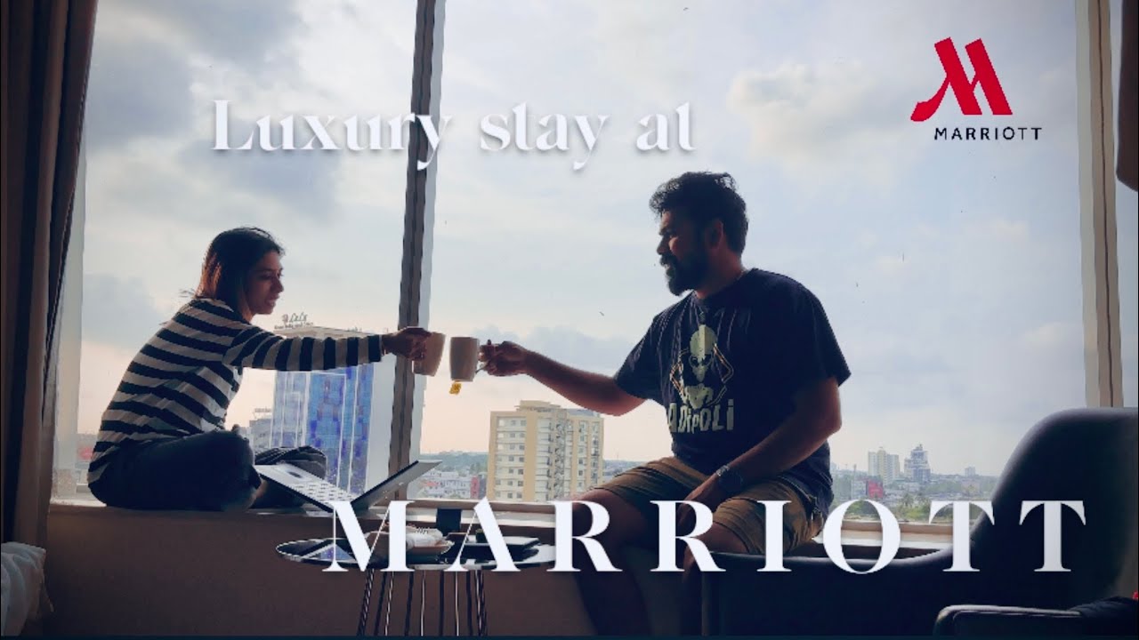 Luxury Stay at Kochi Marriott | 5 Star Hotel Near Lulu Mall 🌆