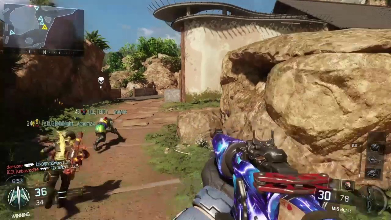 BO3 M16 GAMEPLAY!!!