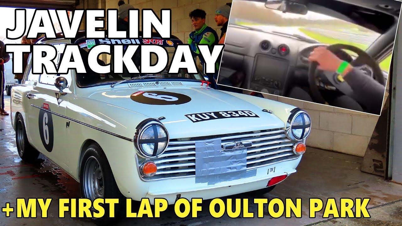 I'm SIDEWAYS around a wet Oulton Park! | The last Javelin Trackday of 2024