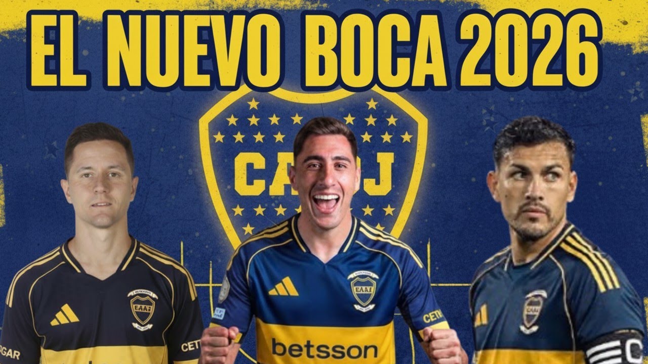 🔥 FICHAJES BOCA JUNIORS 2026🔥