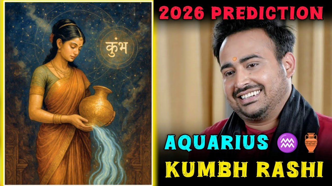 Aquarius ♒🏺 (Kumbh Rashi): 2026 Astrological Prediction - Explained by Arun Pandit Ji 