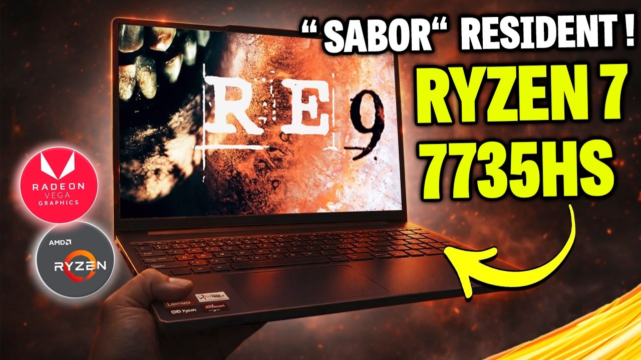Lenovo ideapad slim 3 Ryzen 7 “RODANDO“ Resident evil Requiem
