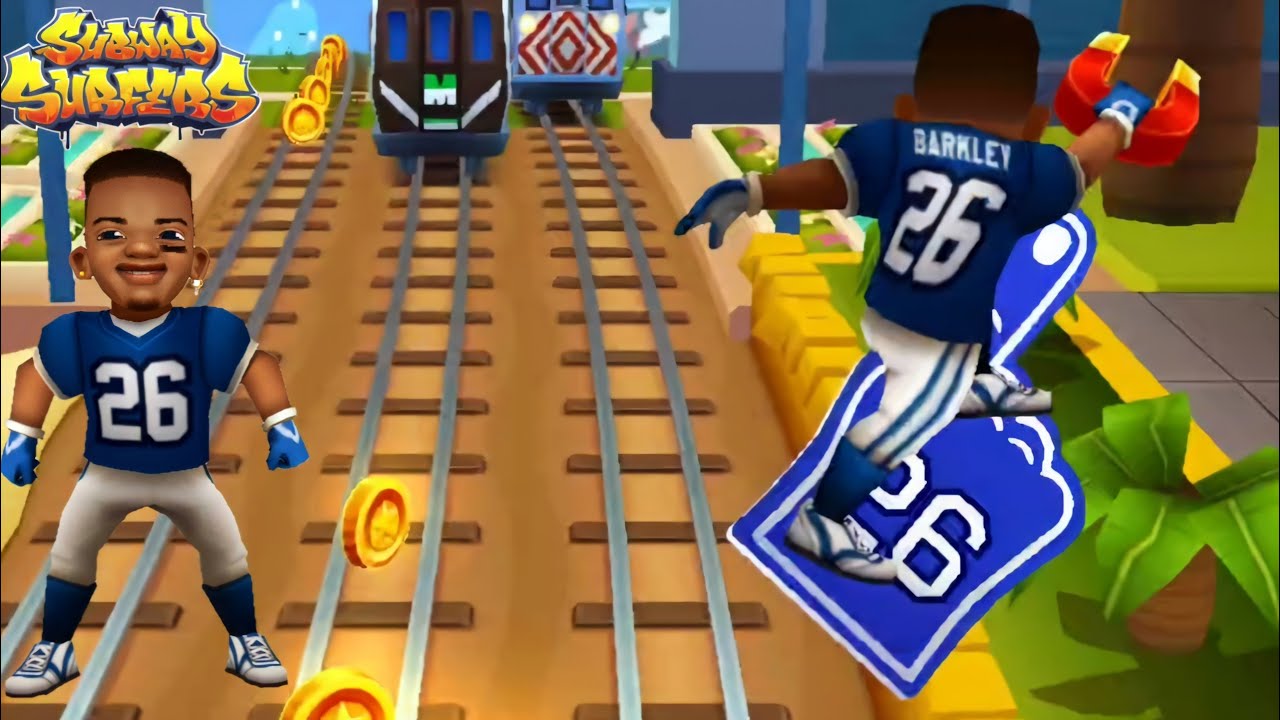 SUBWAY SURFERS MIAMI 2020 : SAQUON