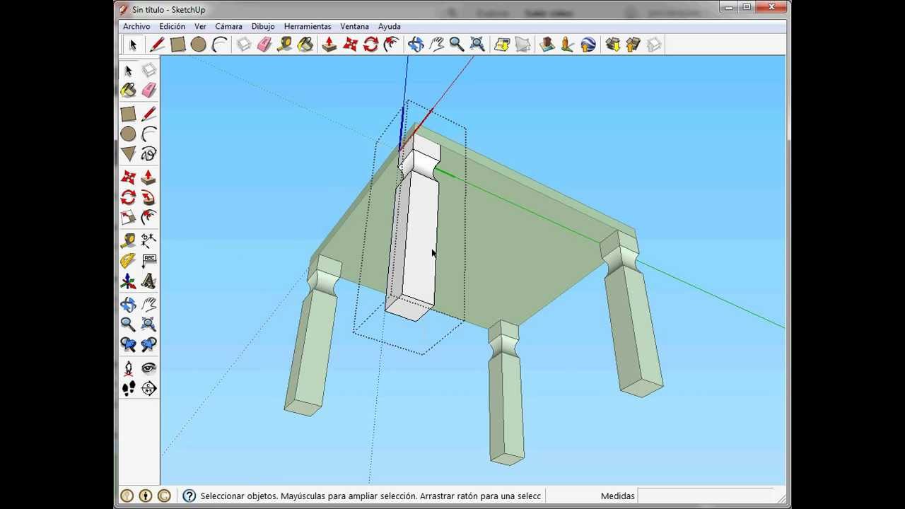 CREACIÓN DE GRUPOS Y COMPONENTES EN SKETCHUP