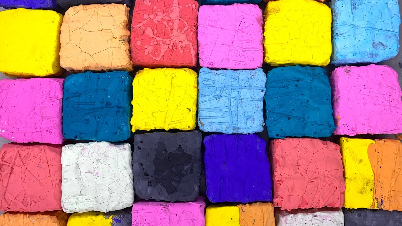 Corn starch pasted Gym chalk ASMR satisfying#trending #asmr #viral #satisfying #chalkasmr