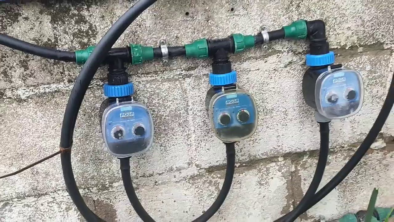 Sistema de riego que podemos tener en un huerto