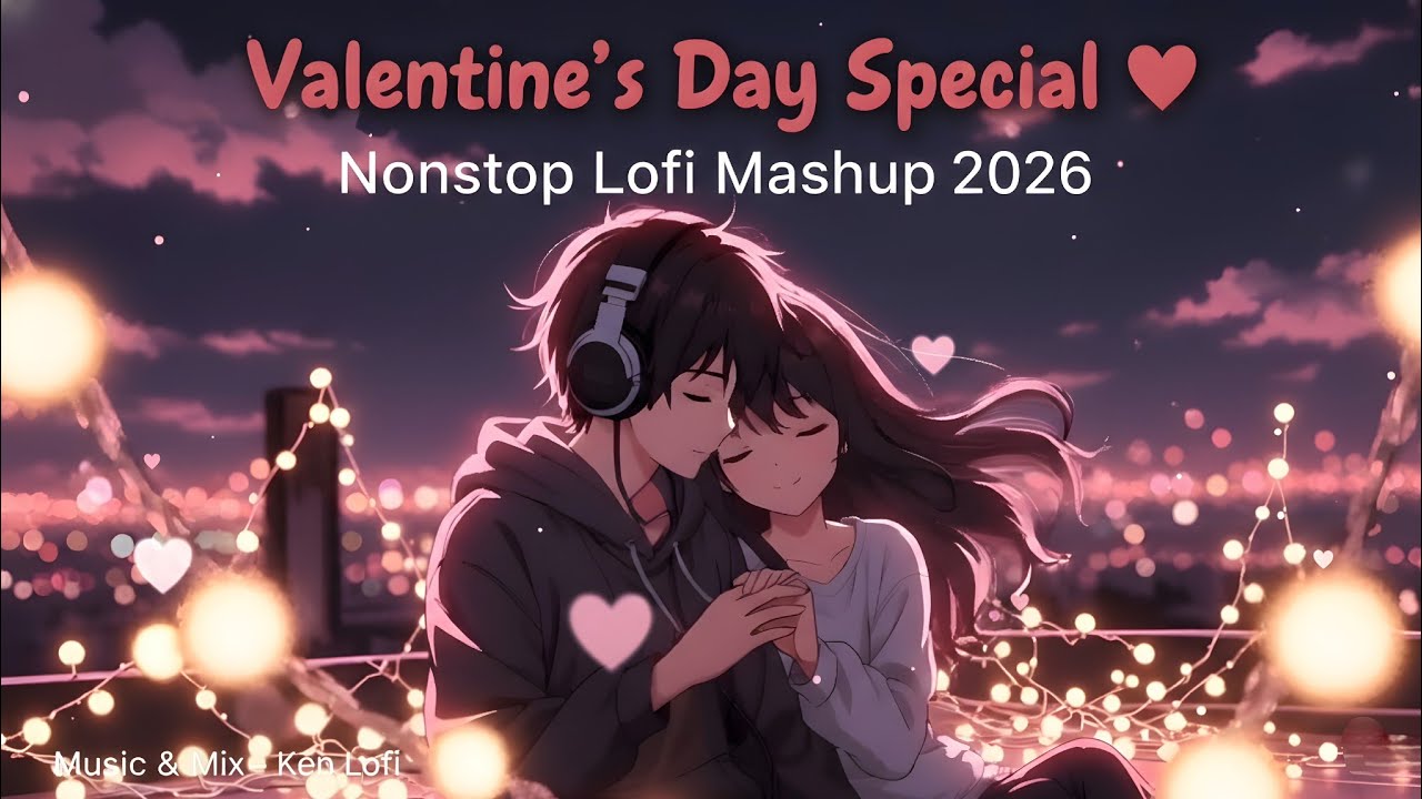 Nonstop Lofi Mashup 2026 | Valentine’s Day Special 💕 | Arijit Singh ❤️