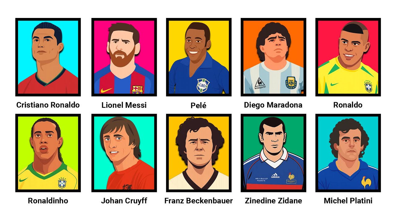 Every Football GOAT Explained In 8 Minutes