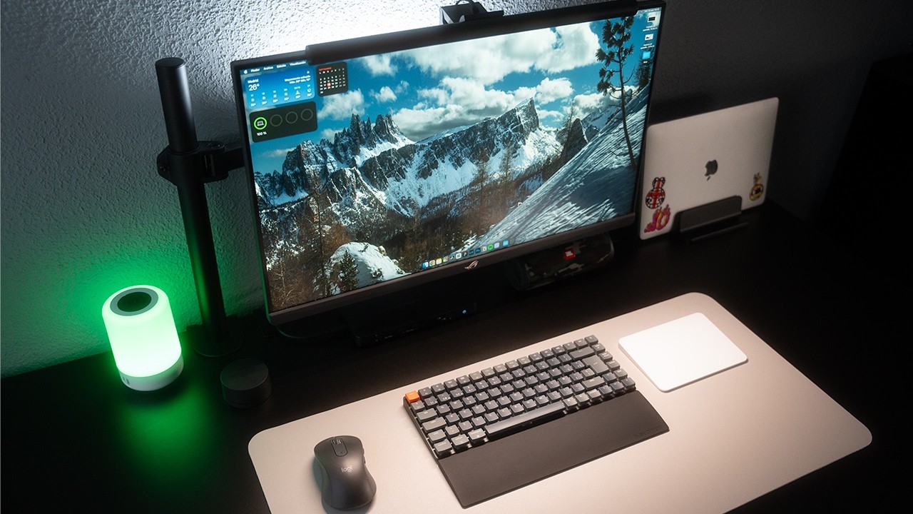 Ingeniero Explica: Revoluciona tu Desk Setup | Configuraci&oacute;n MINIMALISTA y ASEQUIBLE para Mac