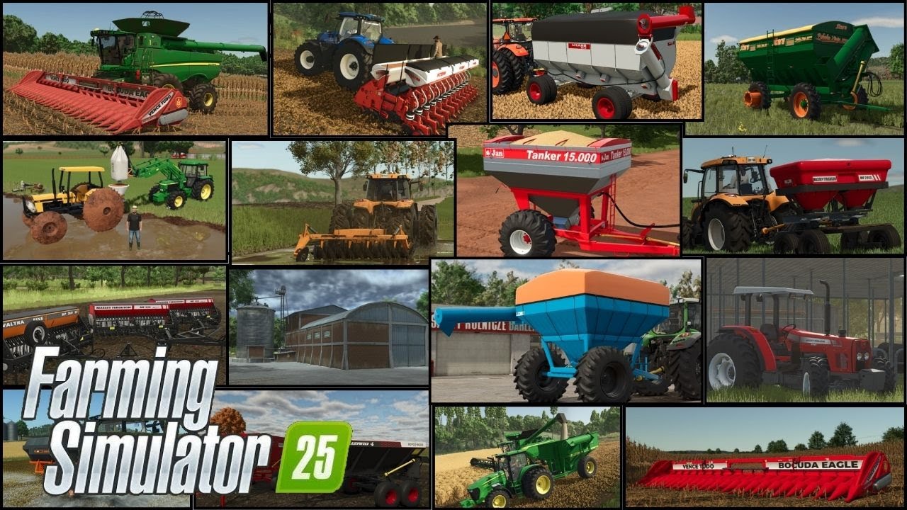 MODS BRASILEIROS ! Liberados Mods Brasileiros para FARMING SIMULATOR 25/PC e CONSOLES