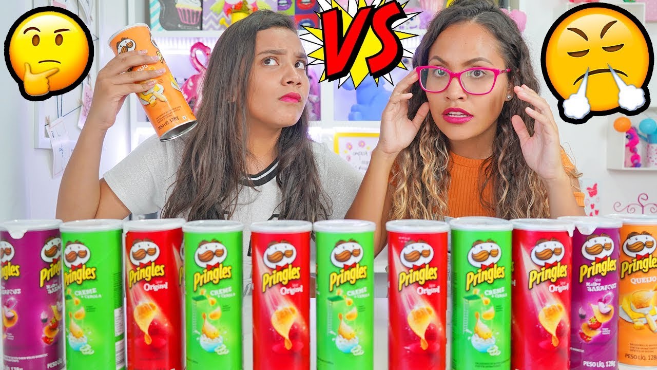 NÃO ESCOLHA A BATATA PRINGLES ERRADA! SLIME CHALLENGE - JULIANA BALTAR