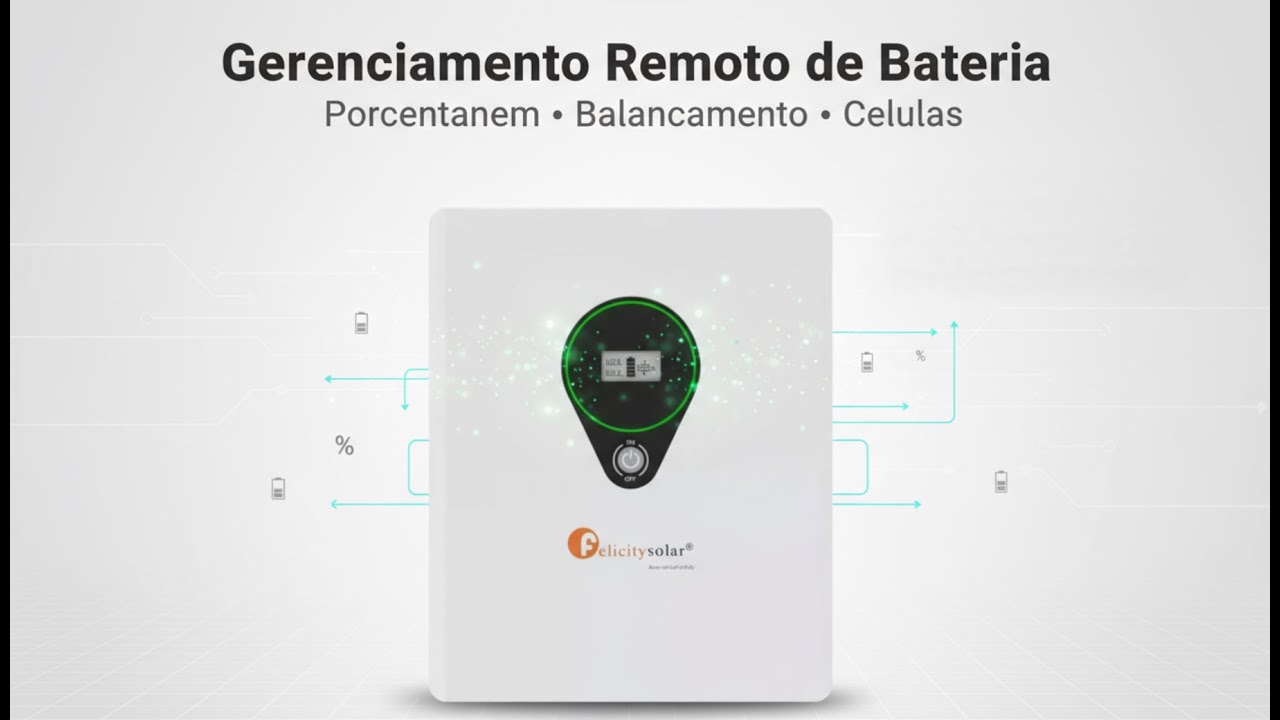 MONITORAMENTO REMOTO DA BATERIA FELICITY SOLAR