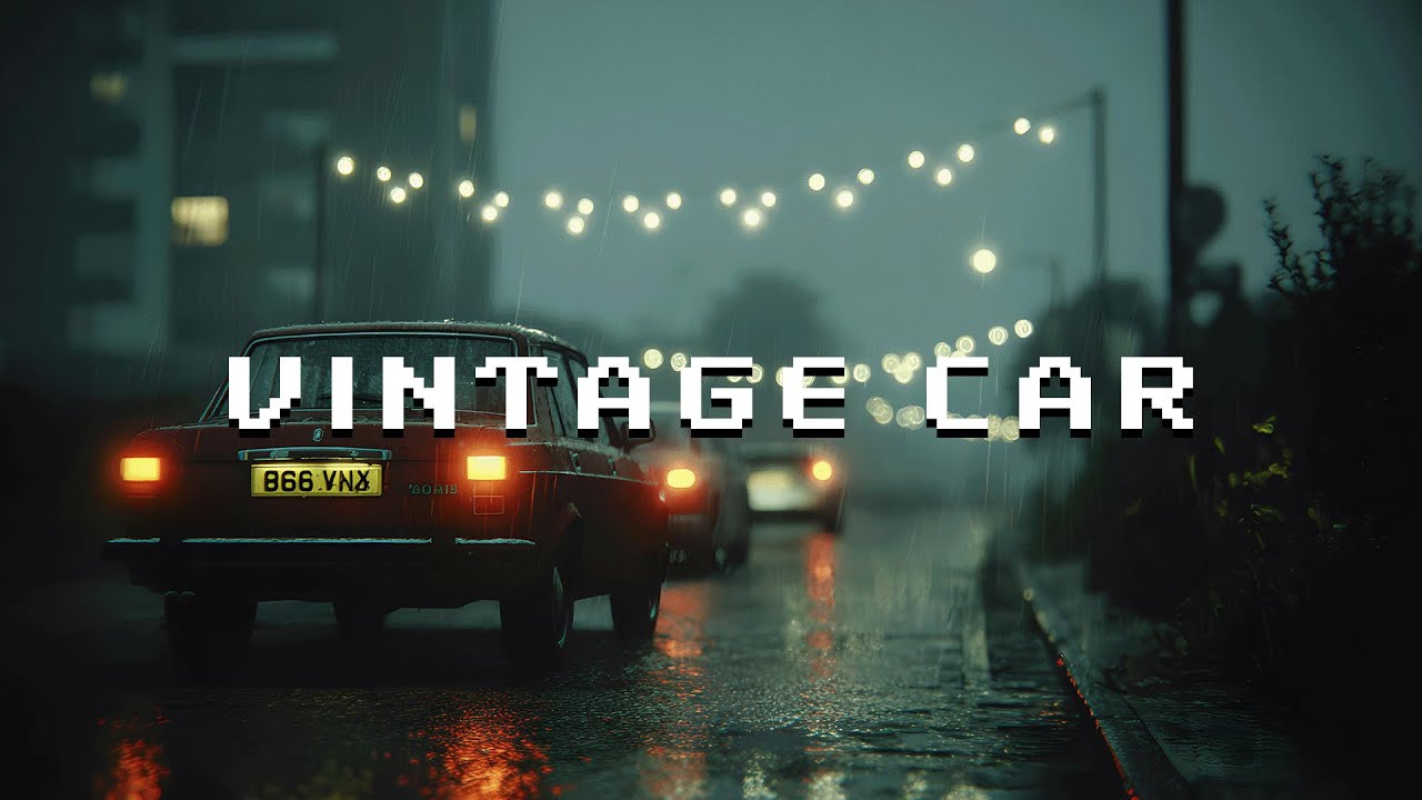 Ｖｉｎｔａｇｅ Ｃａｒ [ Synthwave - Lo-fi - Dreamwave Mix ] Moody Nights