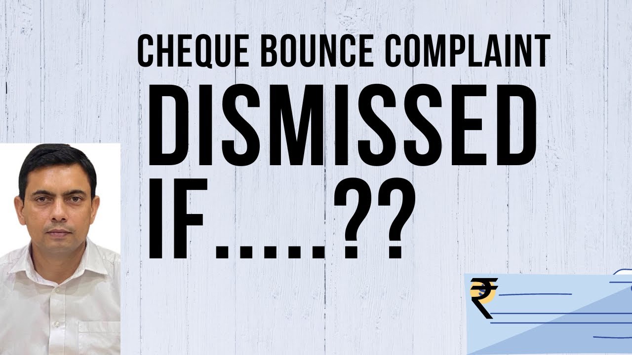 Cheque Bounce Complaint Not Maintainable in Court-WHEN? | 138 N.I.Act  | Amit Shekhawat