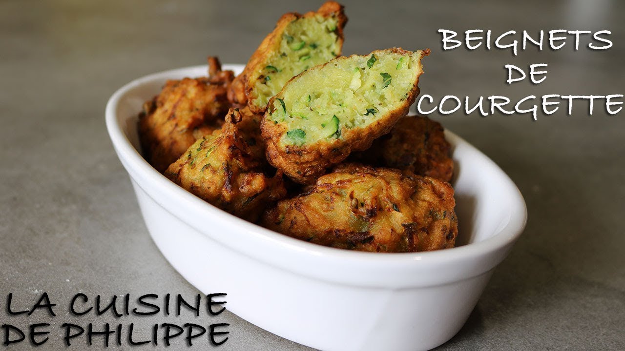 Beignets de courgette