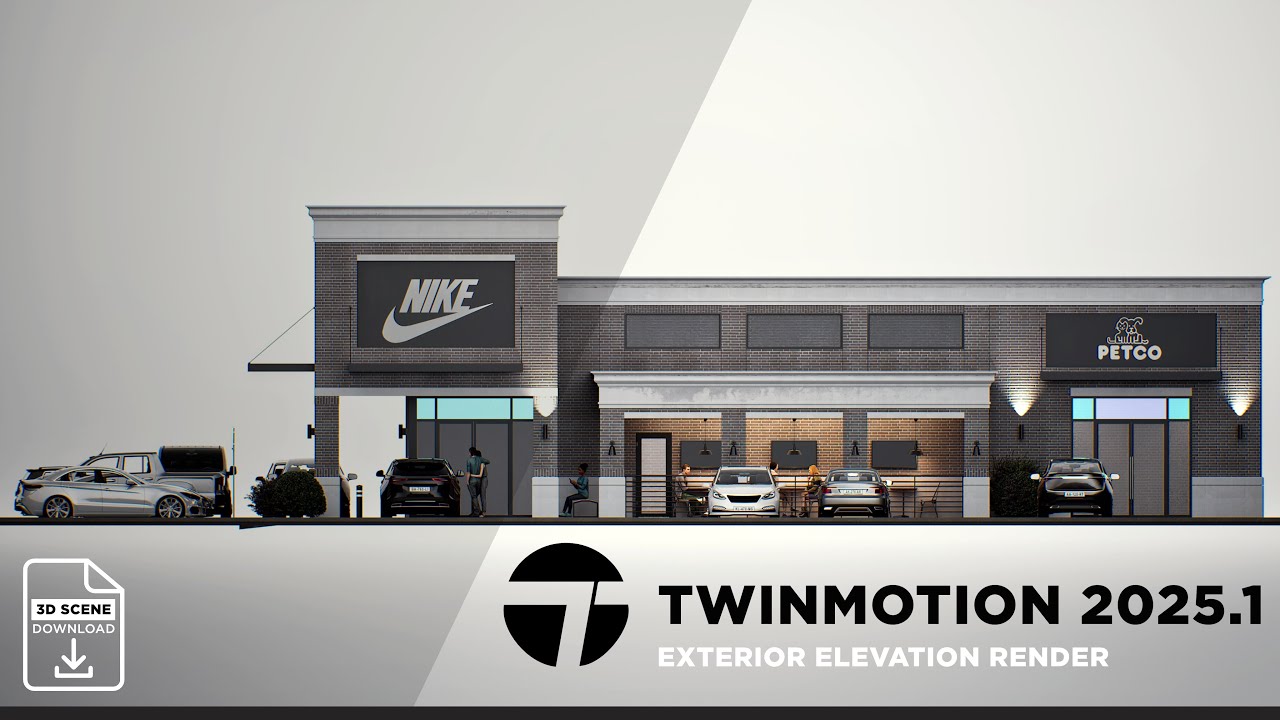 Master Exterior Elevation Renders Like a Pro in Twinmotion