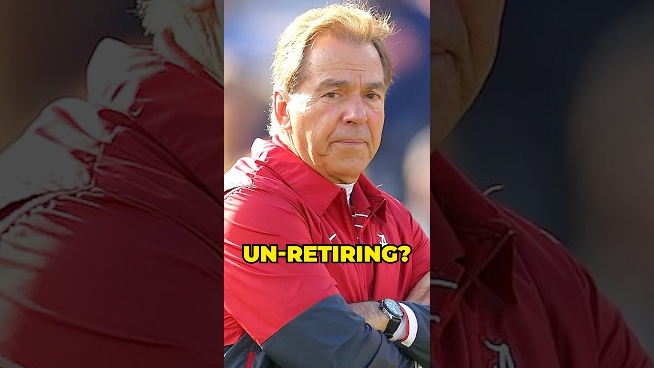 Nick Saban FLIRTING with a Return to College Football Coaching