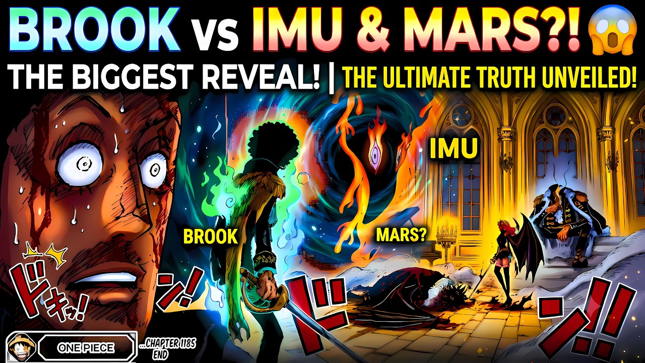 BROOK vs IMU & MARS?! 😱 The Biggest Reveal! | One Piece 1185 (Hindi)