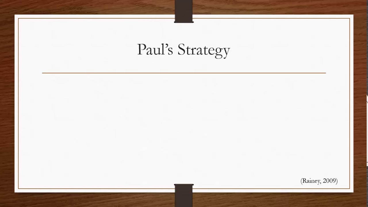 Paul Levy Case Study
