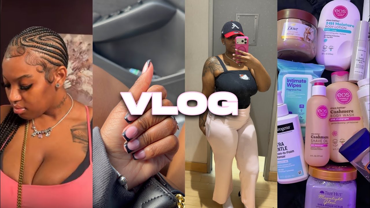 VLOG: getting myself BACK together! |recovering, hair & lash appointment, shopping , + more