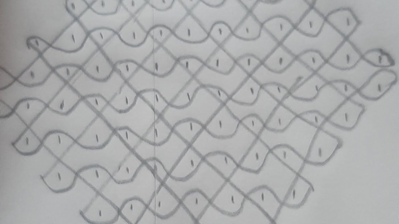 SIMPLE EASY RANGOLI 