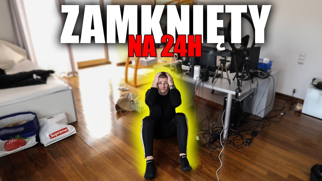 ZAMKNĄŁEM GO W POKOJU NA 24H!
