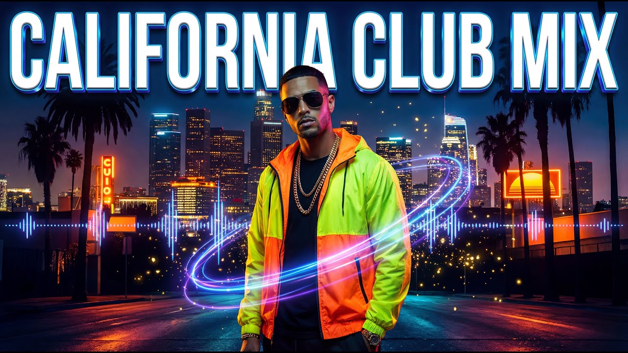 California Club  Music | Tyga Style West Coast Hip Hop | High Energy Car Bass Mix 