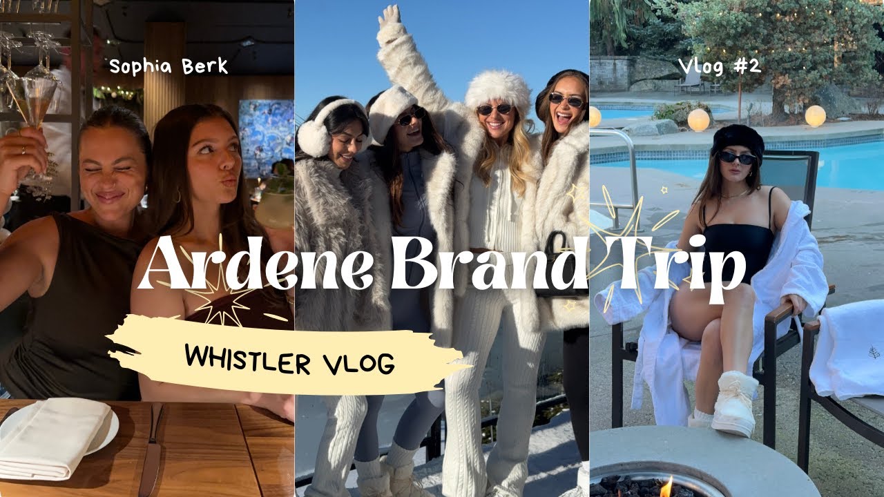Ardene Brand Trip Vlog: Come with me to Whistler on my first ever brand trip!!