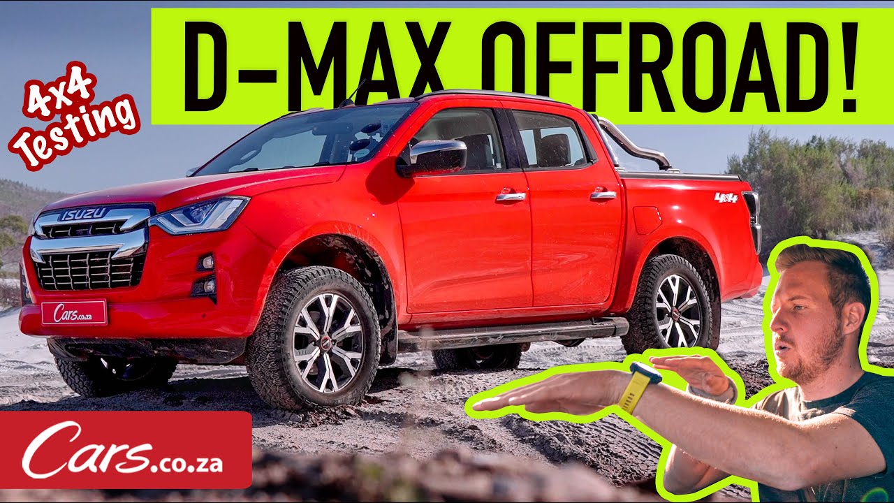 Новый Isuzu D-Max — тестирование полного привода (тест межосевого движения, песчаных дюн, блокиро...