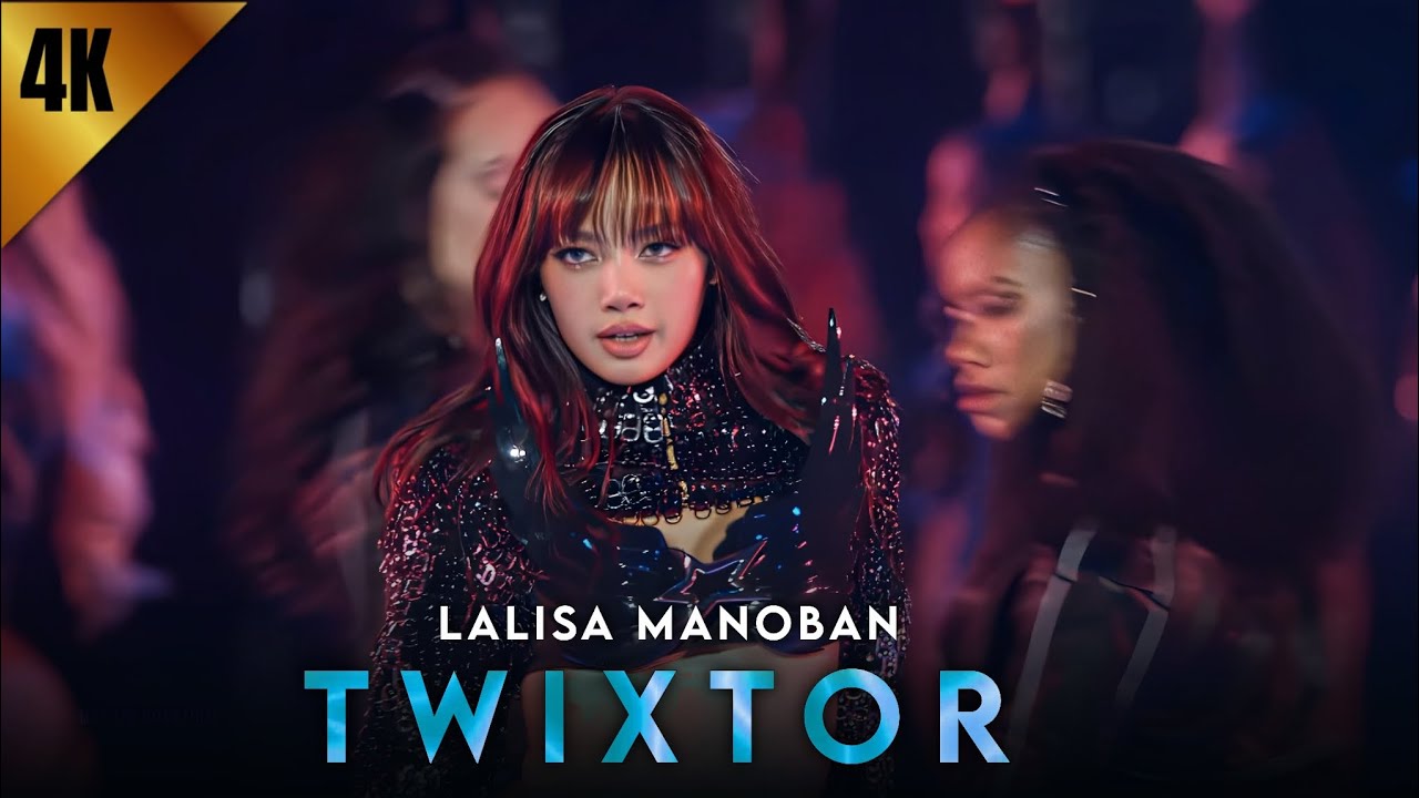 TWIXTOR CLIPS 4K LISA Victoria's Secret Fashion Show#twixtor #lisa #blackpink