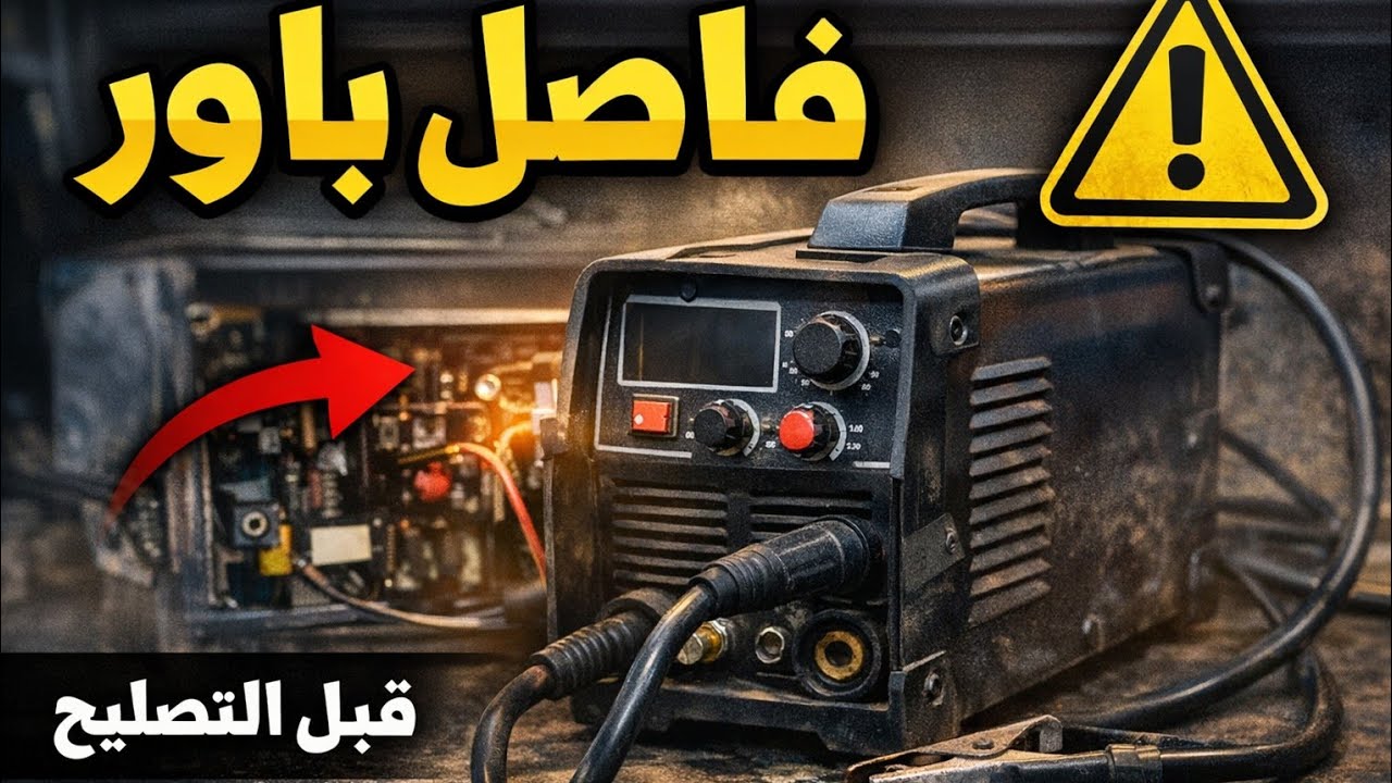 ماكينة لحام فاصلة بور⚠️/التشخيص الصحيح قبل التصليح👌