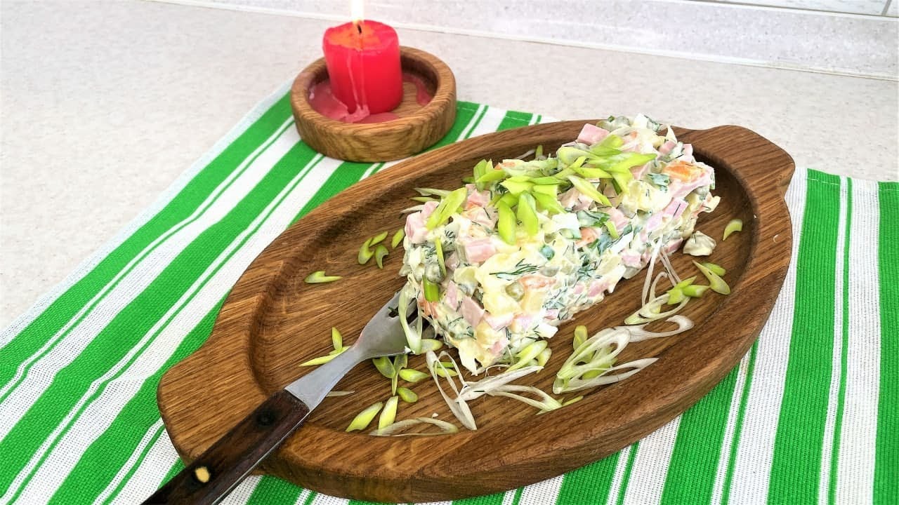 ОЛИВЬЕ - САЛАТ &laquo;ЗИМНИЙ&raquo; #fantfood