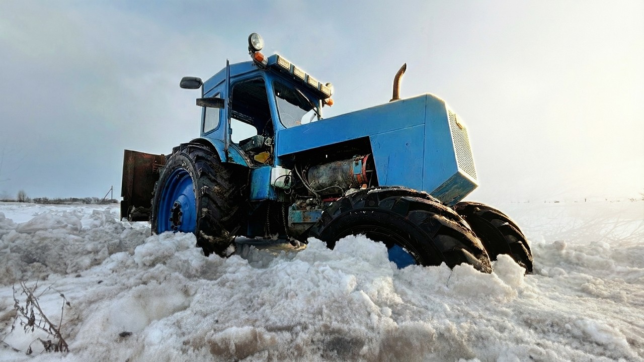 ОПЯТЬ ЗАСТРЯЛ НА Т-40АМ! СБОР КЛЕНОВОГО СОКА! Запуск всей техники