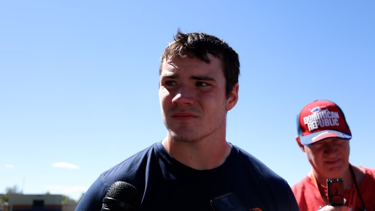 TE Nate Adkins on versatile role with the Broncos: 'It's exactly what they said it was going to be'