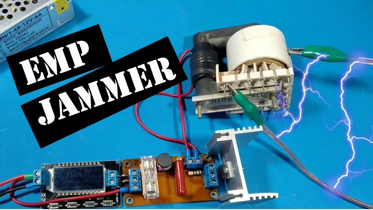 Универсальная ЕМП глушилка электроники. EMP JAMMER БЕЗ ПАЙКИ!!!
