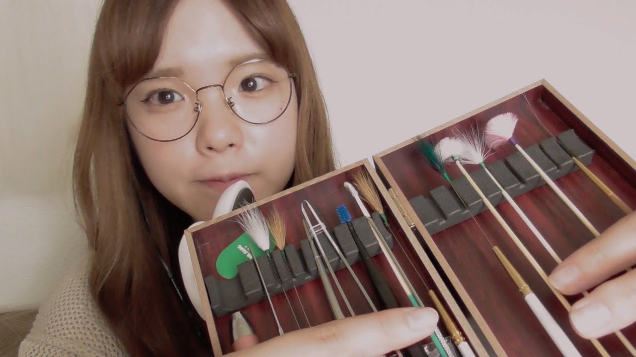 〔ASMR〕ぜったい寝れる〜耳かきセット30min👂🏻😴