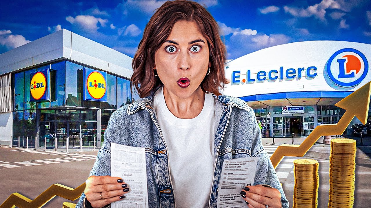 je compare LECLERC vs LIDL 🔥​ comparatif: prix - inflation - qualité