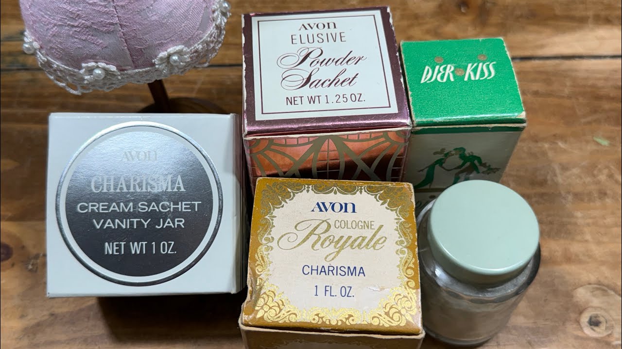 Avon Calling ! Thrift haul. Wait till you see what’s inside. Vanity Bottles 