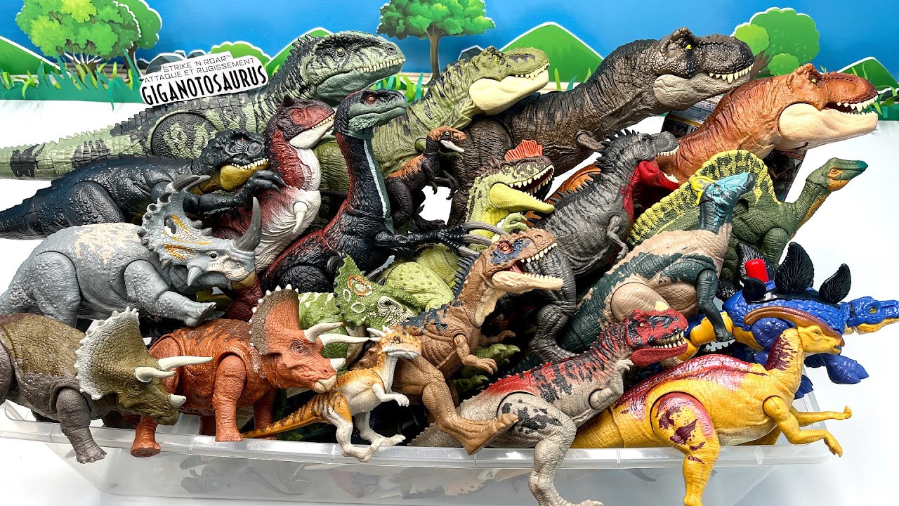 Dinosaur Box - Learn Dinosaur Names And Sounds 공룡 이름 배우기