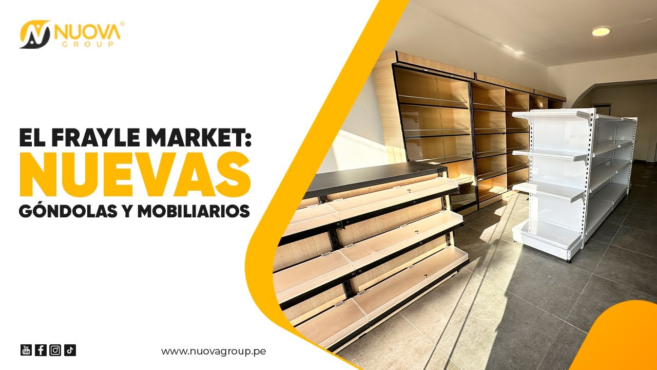 Instalación de Góndolas y Mobiliario, Paracas - Ica | Nuova Group
