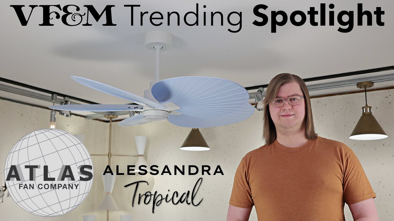 Tropical Is Hot! 🔥 Matthews/Atlas Alessandra Tropical Ceiling Fan Review | VF&M Trending Spotlight