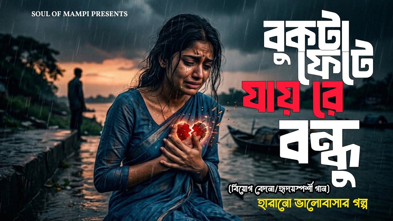 বুকটা ফেটে যায় রে বন্ধু । Bukta Fete Jay Re Bondhu । 