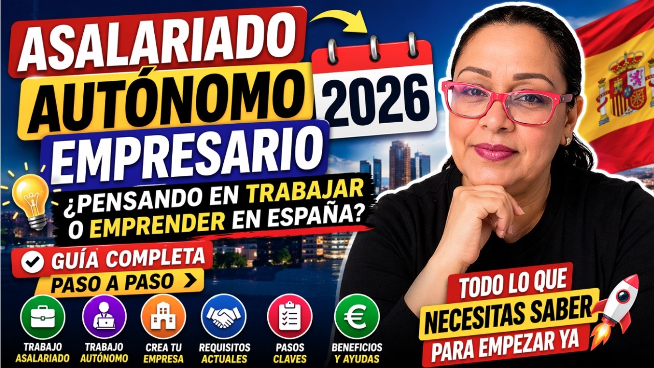 💼 ¿PENSANDO en TRABAJAR o EMPRENDER en ESPAÑA en 2025 COMO EMIGRANTE? 🎥 🌍🚀 #trabajarenespaña