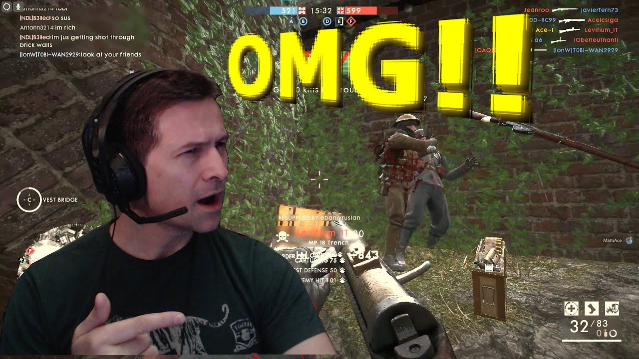 BF1 - OMG moments and reactions
